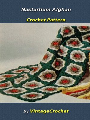 cover image of Nasturtium Afghan Vintage Crochet Pattern